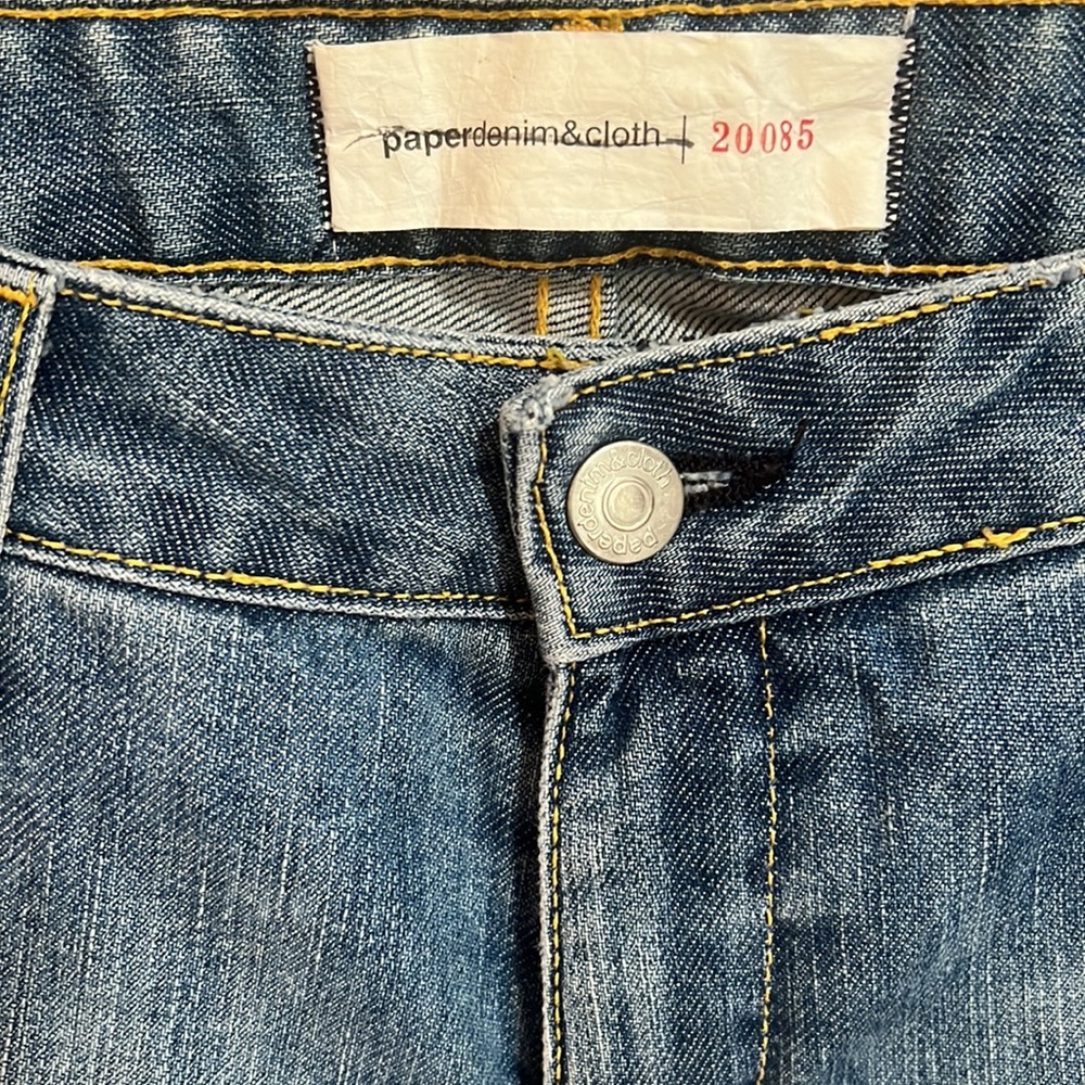 PAPERDENIM & CLOTH ORIGINAL JEANS SIZE 29 Japanese Ring x Ring denim medium wash - Picture 3 of 5